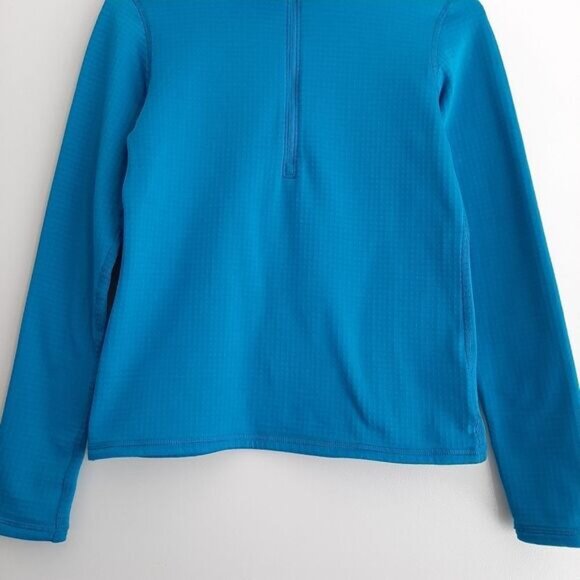 MEC Polartec Expedition Thick Half-Zip Jersey Mock Neck Sweatshirt Youth Sz 14 - Picture 4 of 13